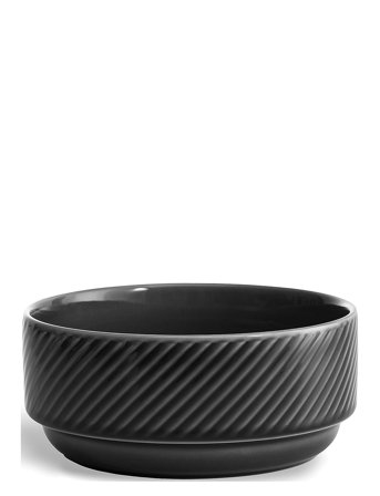 Coffee & More Deep Bowl Grey Grey Sagaform