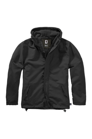 Brandit Windbreaker Frontzip Jacka Svart S