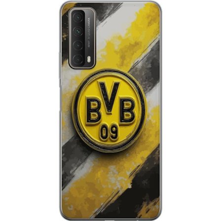 Yhteensopiva Puhelinkuori Huawei Huawei P smart 2021 Värikäs abstrakti palapelikuvio, joka symboloi yhteisöllisyyttä, monimuotoisuutta ja luovuutt