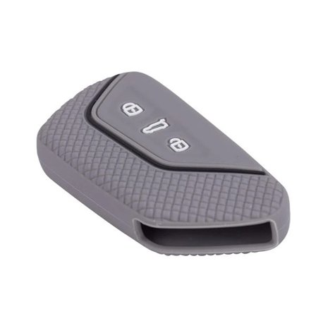 NA/Auton avaimen suojus yhteensopiva VW Golf 8 3-painikkeisen avaimen kanssa - Suojaava silikonikuori, A