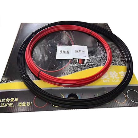 Hjulfälgskydd Dekorlist Antikollision Ring Dubbellager Hjulskydd Ring Universal