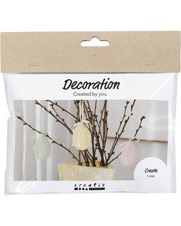 Mini Hobby Dekorasjon Egg - Creativ Company