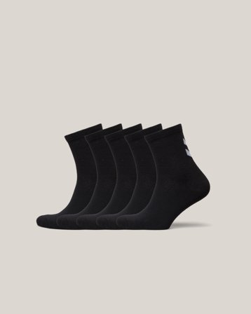 Hummel hmlMAKE MY DAY SOCK 5-PACK Czarny Skarpetki Unisex - Kids Brand Store