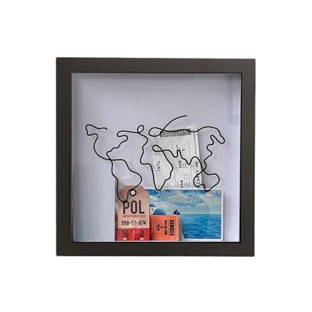 1 Eventyr Pengekasse, Rejse Skyggeboks, Penge Skyggeboks med Slot, Hukommelsesbokse til Souvenirs B