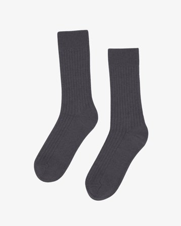 Merino Wool Blend Sock - Lava Grey 41-46