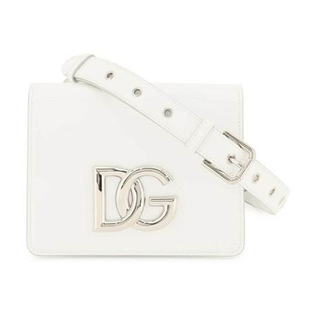 Dolce & Gabbana, Shoulder Bags Biały, Kobieta, Rozmiar: ONE Size
