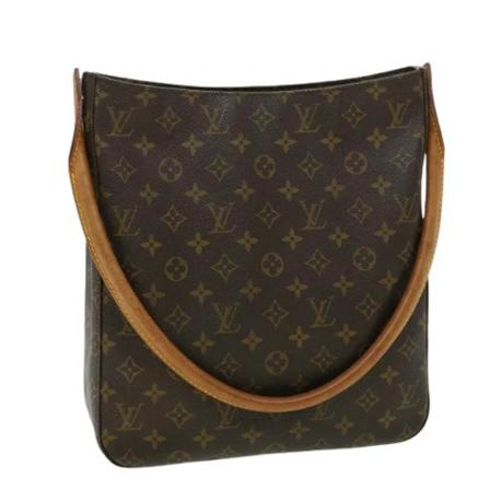 Louis Vuitton Vintage, Pre-owned Canvas louis-vuitton-bags Bruin, Dames, Maat:ONE Size