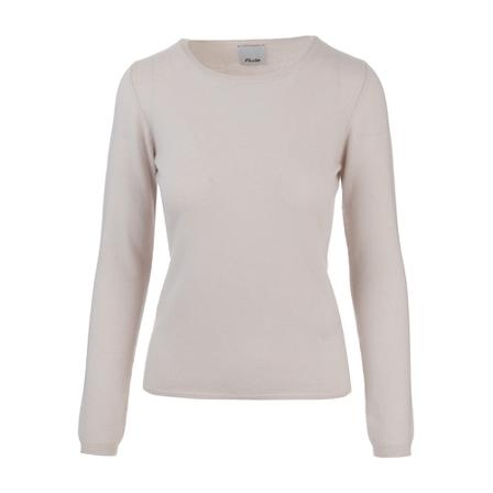 Allude, Round-neck Knitwear Beige, Dames, Maat:M