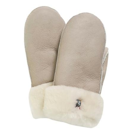Parajumpers Beige Sherling Mitten , Beige , Dames , Maat: M Handschoenen