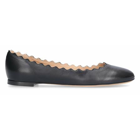 Chloé Ballerinas Sort, Dame Ballerina Sko, Størrelse: 37 EU