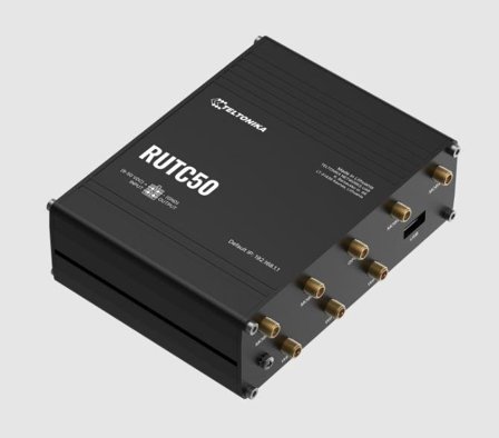 TELTONIKA RUTC50 V2 eSIM 5G/4G/LTE/3G WiFi 6 Router