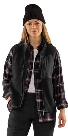 Arbetskläder Fristads Outdoor Dam Argon pile väst, dam, Svart