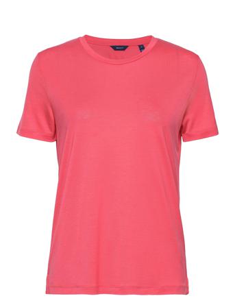 Light Weight Ss T-Shirt T-shirts & Tops Short-sleeved Rosa GANT