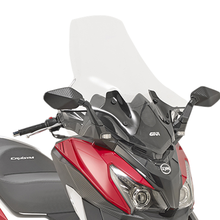 Vindskærm Til Scooter Givi DT Klar - SYM Cruisym 300 2017-2025
