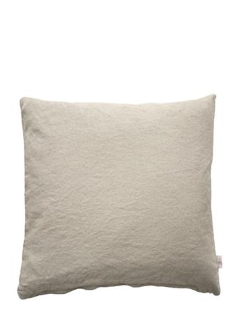 Cushion Cover Linen Basic Washed Home Textiles Cushions & Blankets Cushion Covers Grå Au Maison