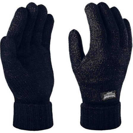 Thinsulate-forede akryl strikkehansker for menn