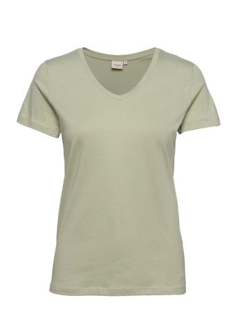 Naia Tshirt T-shirt Top Grøn Cream