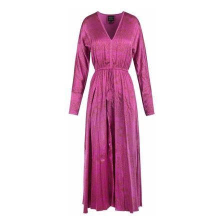 Alessia Santi, Midi Dresses Paars, Dames, Maat:S