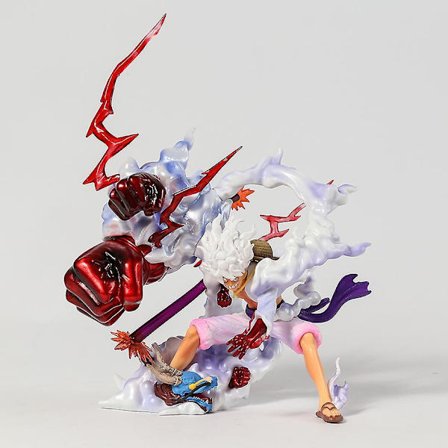 One Piece Solgud Nika Gear 5 Monkey D Luffy Battle Ver Samlerfigur Figur Model Statue