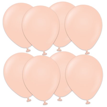 Premium Pienet Lateksiilmapallot Macaron Salmon