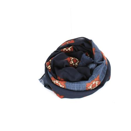 Barba Scarves , Blauw , Heren , Maat: ONE Size Sjaals