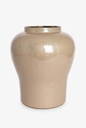 Lama Krukke Emalje Nougat Ø29xH34