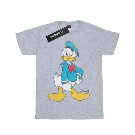Disney Girls Donald Duck Angry Bomull T-shirt 12-13 År Sport