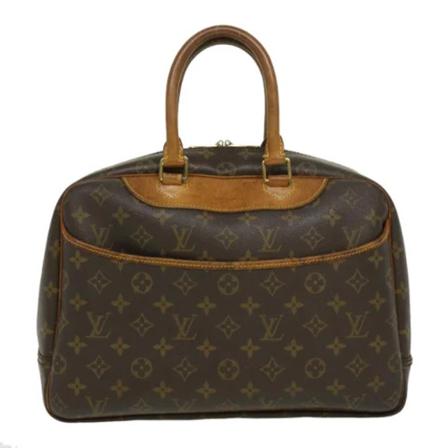 Louis Vuitton Vintage, Pre-Owned Deauville Bag Bruin, Dames, Maat:ONE Size