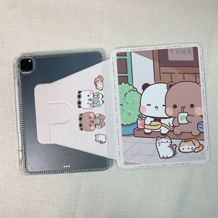 Stilrent fodral för iPad 10 10.9" dedikerad TD katt tygrem