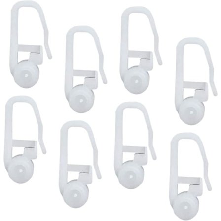 50 plastruller for gardinskinner for skyvevindusgardiner