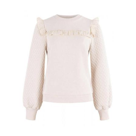 Anna Van Toor Sweat , Beige , Dames , Maat: M