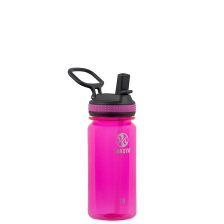 Takeya Tritan Straw Bottle 530 ml flasks Pink 530 ml