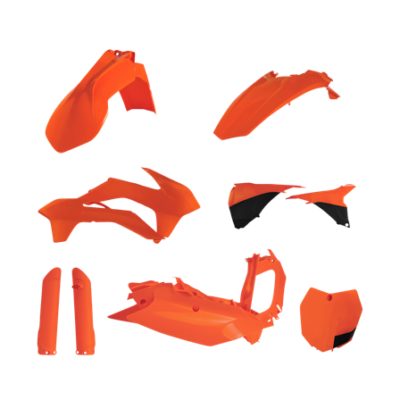 Kit Plastiche Completo Acerbis KTM Arancio - KTM 250 SX 2015-2016
