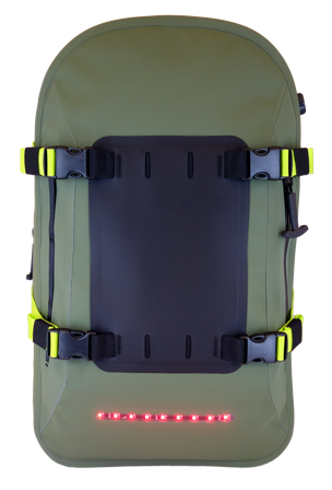 4Light Illumine Ryggsekk LED-belysning, 30 l Grønn, Klær