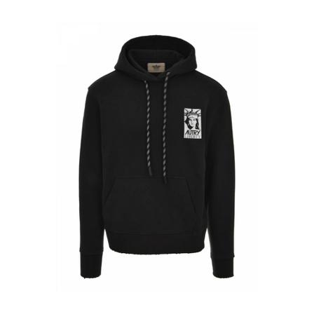 Autry, Sweatshirts & Hoodies Czarny, Kobieta, Rozmiar: M