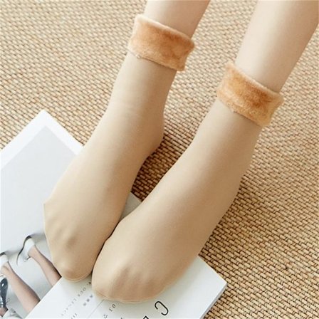 Winter Warm Thicken Thermal Socks Sømløs Sock Plus Velvet Flo