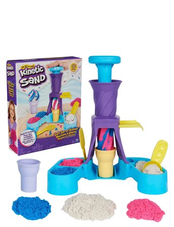 Kinetic Sand Soft Serve Station Toys Creativity Drawing & Crafts Craft Play Dough Multi/patterned Kinetic Sand