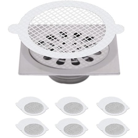 30 st Hårfångare för Duschavlopp, Engångs Hårfångare för Dusch, Vattentät Avlopp