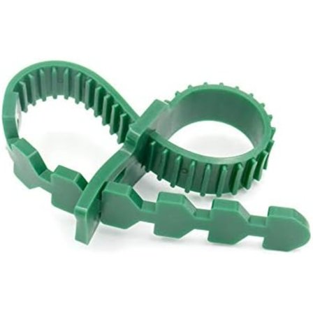 10 stk 33cm kraftige myke gummibånd justerbare sammenlåsende hage