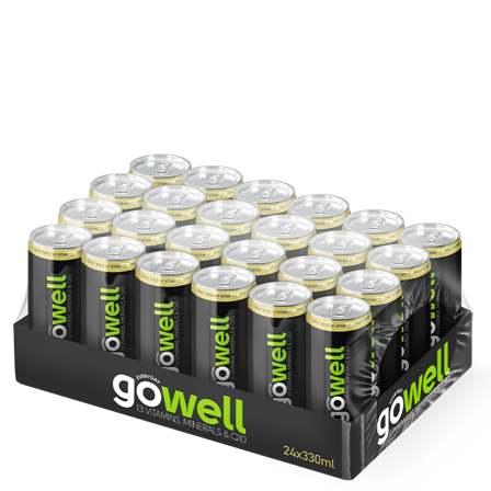 24 x GoWell Functional Drink 24 x 33 cl