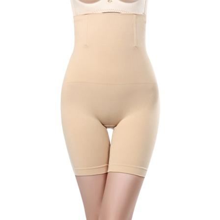 Magkontroll Shapewear Shorts Med Hög Midja Beige Xxxl