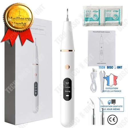 Elektrisk tandborste - TD - Portabel - Ultrasonisk - USB-laddning - IPX6