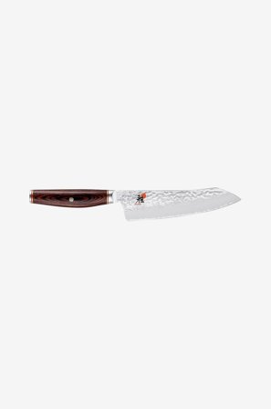 Miyabi - Kokkekniv Rocking Santoku 18 cm 6000 MCT - Brun - Køkkenknive & tilbehør - Fra Homeroom