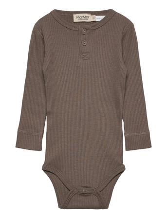Body Ls Bodies Long-sleeved Brun MarMar Cph