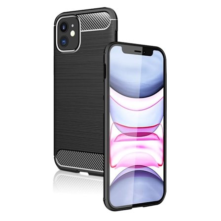 Carbon Flex iPhone 12 Mini skal - Svart