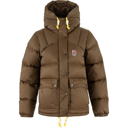 Fjällräven Women's Expedition Down Lite Jacket in Dark Oak | Size: Large, Down/Supreme Microloft