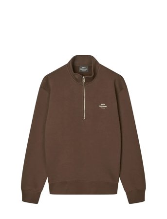 Mads Nørgaard | Standard Half Zip Logo Sweat | S