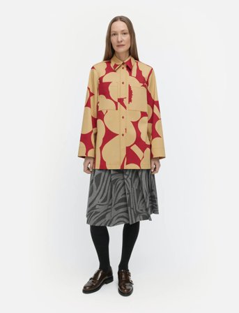 Marimekko Maaria Unikko - Red - 44