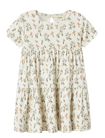 Nmflavo Eri Ss Dress Lil Cream Lil'Atelier
