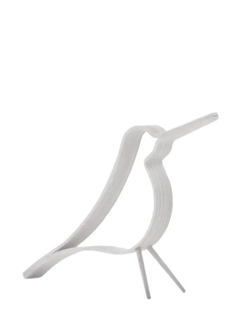 Woody Bird White Small White Cooee Design
